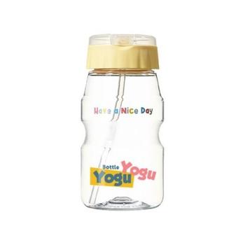 코멕스 편리한 요구요구 빨대물병 460ml 옐로우