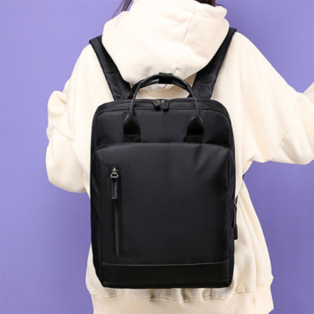 여성 가벼운 노트북가방 손잡이 분홍색 백팩