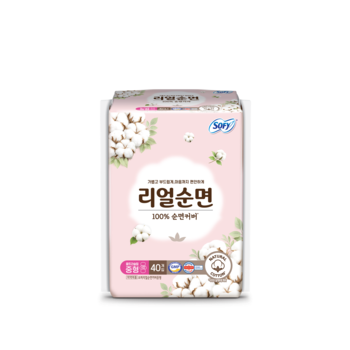 쏘피 리얼순면 중형 40P