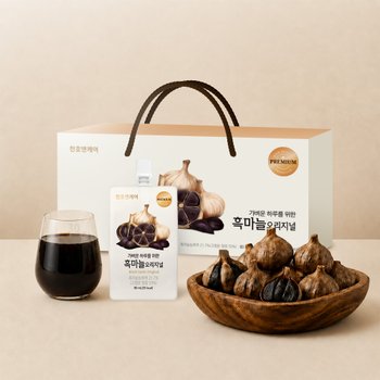 흑마늘진액 오리지널 30팩 1박스 +쇼핑백 1매 + 홍삼스틱원 10포 증정