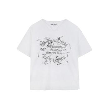 ZADIG&VOLTAIRE T-SHIRT X60314K_10P TP870934548