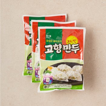 [해태제과식품(주)]고향만두 300g*3
