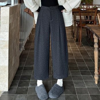 겨울 두툼 따뜻 포근무드 루즈핏 캐리미언팬츠