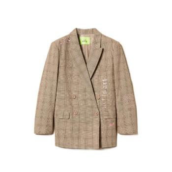 26 FW TWINSET X 미포 체크 블레이저 261AQ2020 TP451343189
