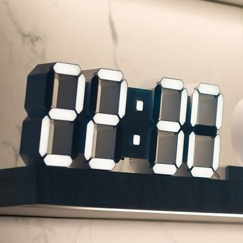 국산 플라이토 위성 GPS 인테리어 LED 벽시계 38cm