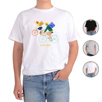 아르바이트해요 남자면티 라운드티 나만의 반팔면 (WFHZEOZ)