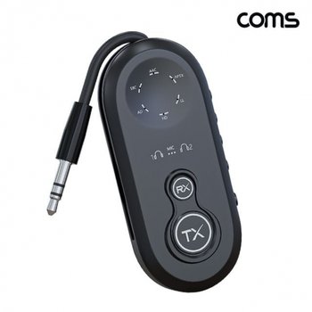 ( )COMS 블루투스 v5.4 오디오 무선 송수신기 AUX 스테레오