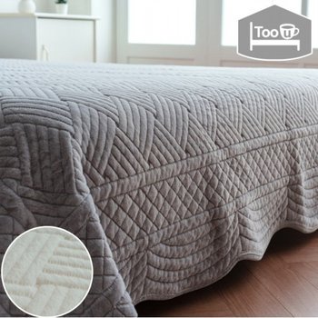 바이조희선 로리앙 극세사 목화솜 스프레드겸 러그(200x230)