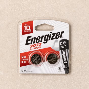 [Energizer Holdings, Inc.][에너자이저] 리튬 코인전지 2032 (2입/3V) ※원산지변경