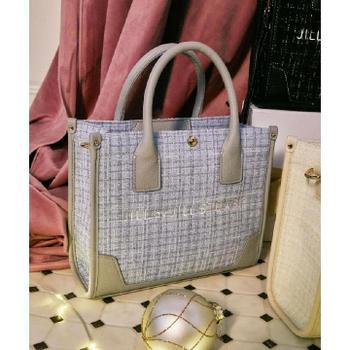 WEB 한정 컬러 있음 트위드 숄더 토트 PT456015231016 RT