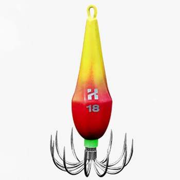 카즈미 LT74HQ09 에기 쭈꾸미 미끼 낚시 바늘 야광 쭈킬 18호