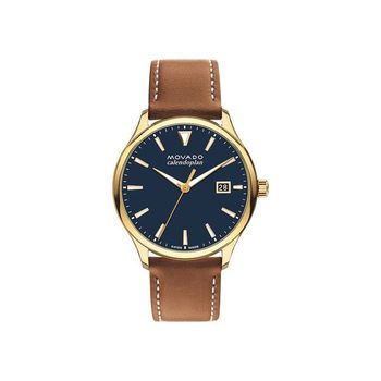 [해외] 모바도 헤리티지 쿼츠 블루다이얼 청판 남성 시계 3650157