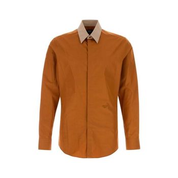 오렌지 팝린 셔츠 151825901