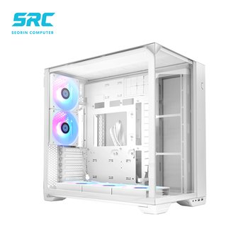 서린컴퓨터 AMD 9850X3D_RX 9070 XT_화이트 조립PC (32GB/1TB/O11 VISION COMPACT 5FAN )