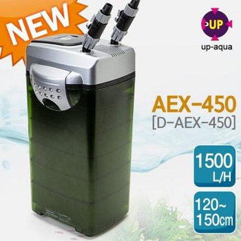 UP 유피 신형 전자동 외부여과기 AEX-450