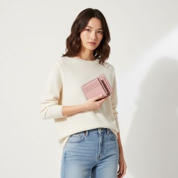 MIU MIU 스몰 가죽 지갑 (5MH040 2CV6 F04AN)
