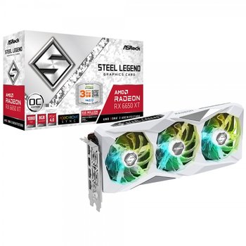 ASRock 라데온 RX 6650 XT 스틸레전드 화이트 OC D6 8GB 에즈윈