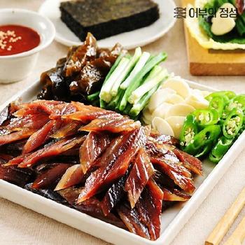 포항 구룡포 덕장직송! 햇과메기 완전손질 10미 20쪽+야채세트(진공포장)