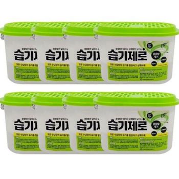 피죤 DE 피죤 강력 제습제 습기제로 8개입 유해물질 무첨가