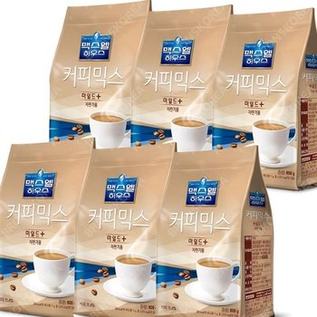 동서 맥스웰 마일드 플러스 800g 6개 커피믹스 자판기용