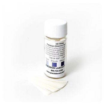 염소테스트페이퍼 스틱형 100매 짝수단위로 구매가능 조선계기 주방용측정지 청결관리