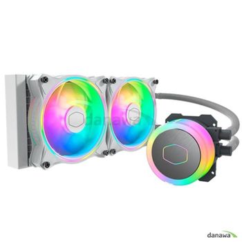 CPU쿨러 수랭 MasterLiquid ML240 Illusion(WHITE)