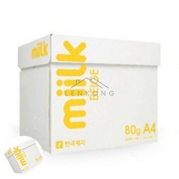 복사용지미색<b>A4</b> <b>밀크</b> <b>80g</b> 500매X5권 복사종이 <b>A4</b>용지 복사용종이