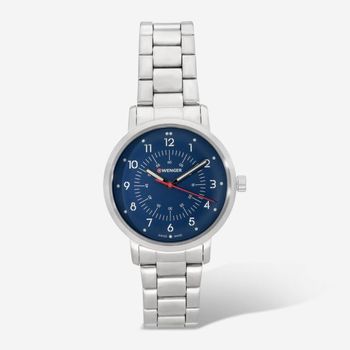 [해외] Wenger 벤거 스위스 아미 레이디스 01.1621.115 애비뉴 블루 다이얼 시계 35mm 권장소비자가격 1