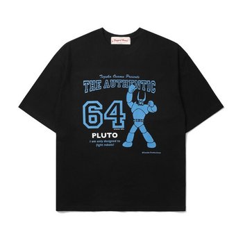 X아톰 ASTRO BOY PLUTO 64 ATHLETIC TEE 블랙