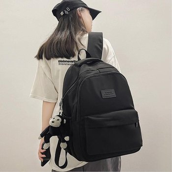 생활방수 가능 깔끔하고 사용하기 편리한 데일리 백팩 여성백팩 여자백팩 여행용백팩 노트북백팩