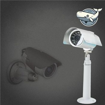 안전한 거치대 20cm 화이트 보안 촬영용 샤오미cctv 모형cctv ipcctv