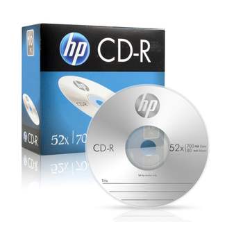 HP WN25CY01 Media CD-R 52x 700MB 1P 슬림 케이스 10장