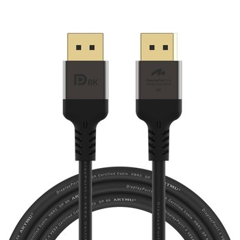 VESA 인증 DP to DP 1.4 8K DisplayPort 케이블 메탈 1m
