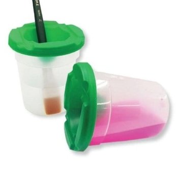 토요 흘림방지 미술 물통 뚜껑포함 수채화 화방 그림 (WE6FC14)