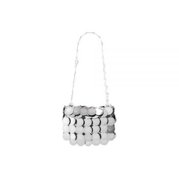 PACO Rab 랩ANNE Silver Sparkle Discs Nano bag (23ASS0137 PLX001 P040) (실버 스파클 디스크