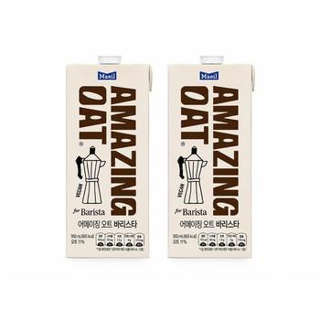 [매일유업] 어메이징 오트 바리스타 950ml 2개입 비건 오트음료 sw (S46566603)