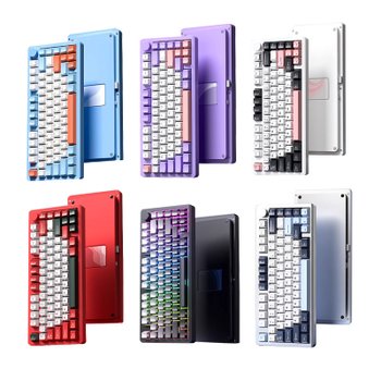 [해외] LEOBOG Hi8SE 무선 알루미늄 기계식 키보드 PBT키캡 RGB라이트