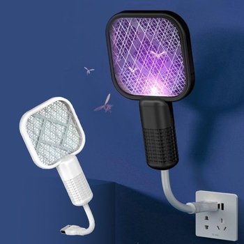 USB미니전기파리채 휴대용모기채 파리채 여행용 (WFHWYTM)