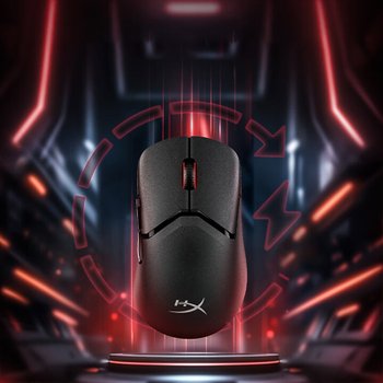 [해외] HYPERX 로터리2 요화 무선 게이밍 마우스 인체공학 설계 4K 폴링레이