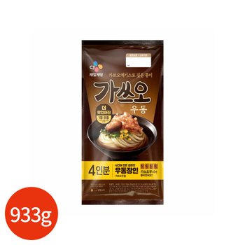 CJ 프레시안 가쓰오 우동 4인분 933g