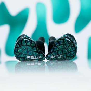 [해외] HiFiGo AFUL 퍼포머 52 7 IEM, 2DD4BA1 마이크로 플래너 유닛, 3D 그린