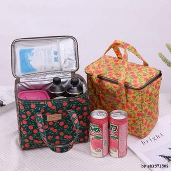여름용 아이스백 쿨러가방 시즌 01 상큼체리 디자인 보냉백
