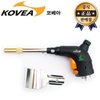 코베아 가스토치 KT-2610 헤가톤 프로판가스 자동점화 동합금 용접 화력조절 원터치결합 토치