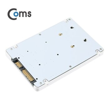 [ITB747] Coms SATA컨버터(mSata to SATA)케이스White