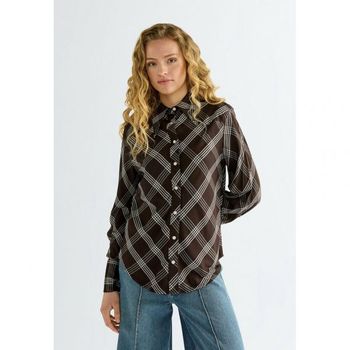 [해외] Wrangler 웰랜저 드라마 칼라 셔츠 - 버튼 다운 블라우스 브랜틀리 8082981
