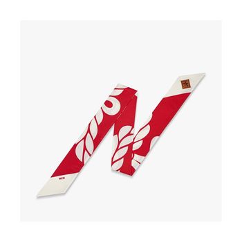 MCM 라우렐 오가닉 실크 쁘띠 스카프 MEFEAMM05XC