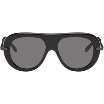 [해외] 로에베 블랙 슬림 선글라스 LW40186I5201A SHINY BLACK / SMOKE