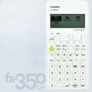고급 350CW 클립형 계산기 카시오 하드커버 FX 공학용계산기 스탠다드 클립형하드커버