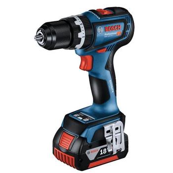 보쉬 충전해머드릴드라이버 GSB18V-90C (18V/5.0(x2),4.0Ah) 배터리3개