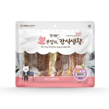 강아지 BF74GK14 간식 오리쌀스틱 300gX50개 훈련 보상 특식